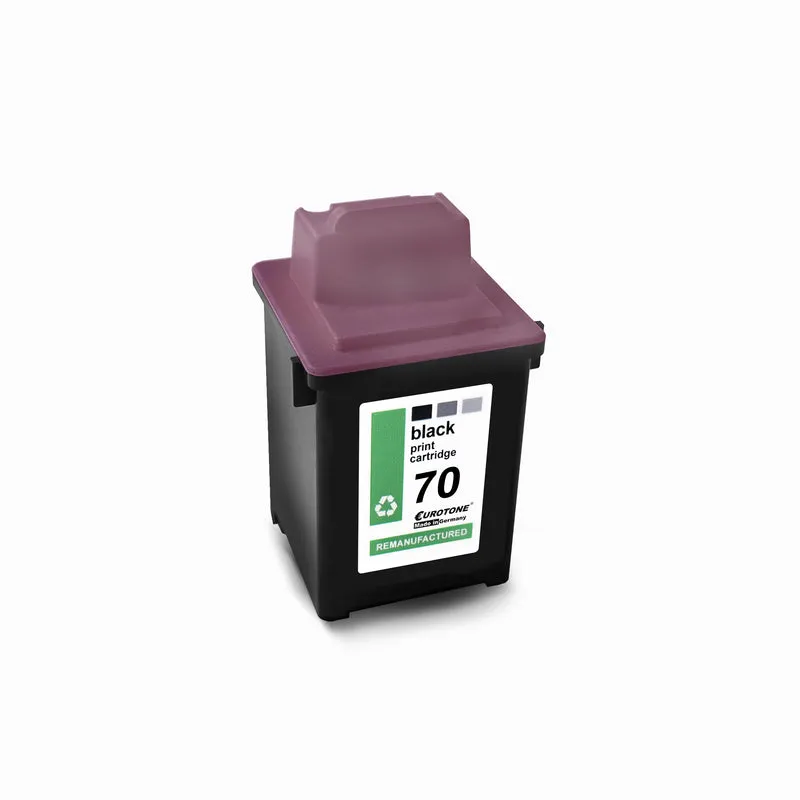 1x cartouche d'encre alternative pour Lexmark 70 12A1970E Noir