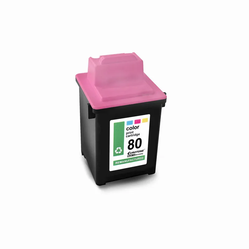 1x alternative ink cartridge for Lexmark 80 12A1980E color