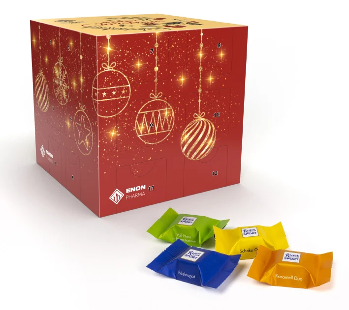 Ritter Sport Würfel Adventskalender