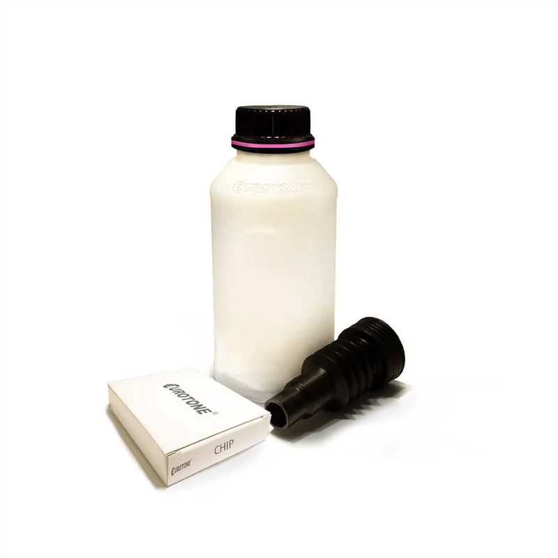 1x alternative refill powder + chip for Lexmark 00C5222MS Magenta
