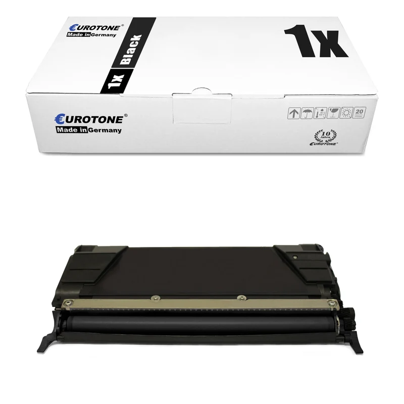 1x альтернативный тонер для Lexmark 00C5222KS черный