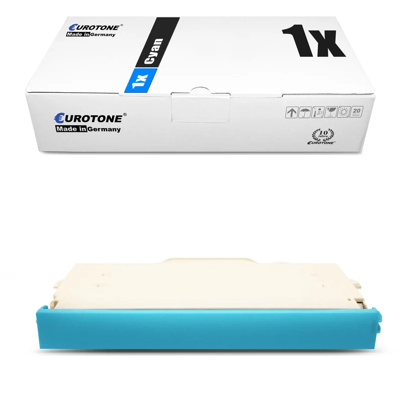 1x toner alternativo per Lexmark 020K1400 ciano