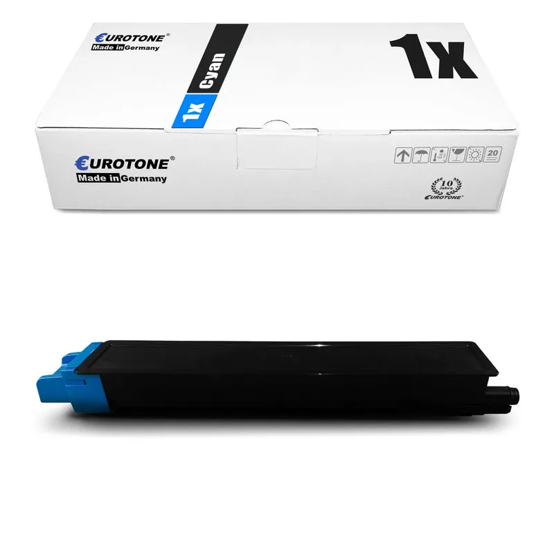1x toner alternatif pour Triumph-Adler 652511111 cyan