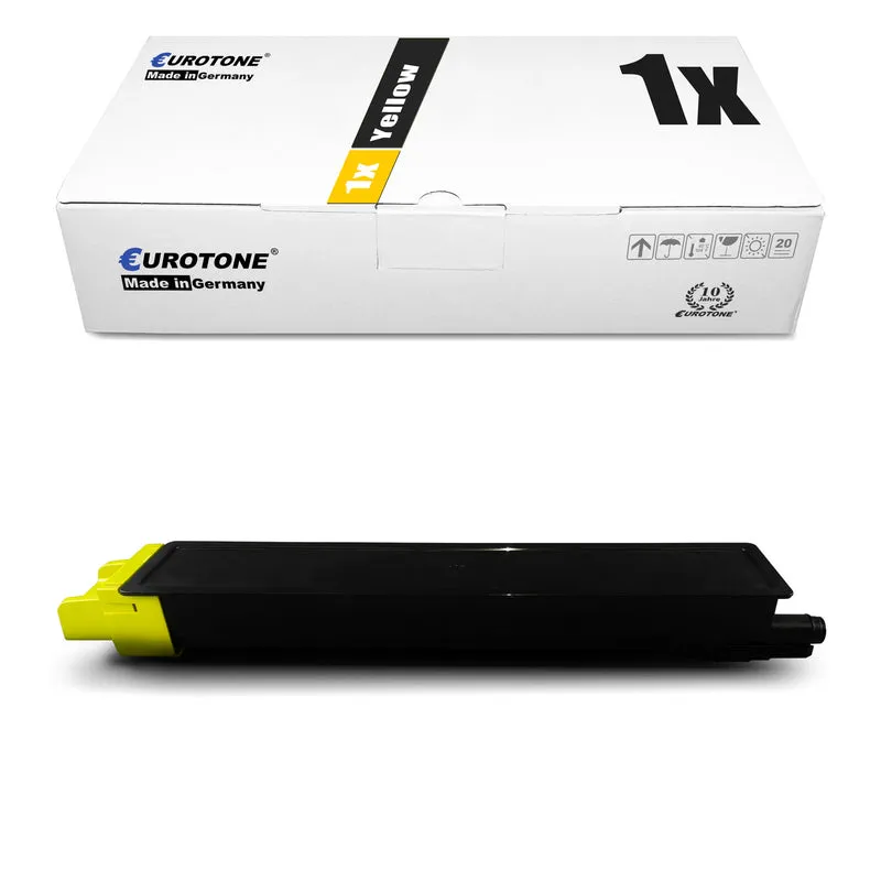 1x toner alternatif pour Triumph-Adler 652511116 jaune