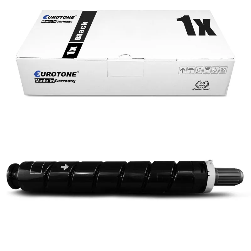 1x alternatieve toner voor Canon C-EXV34BK 3782B002 zwart