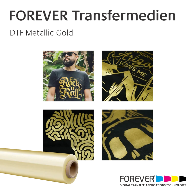 FOREVER DTF Metallic Gold