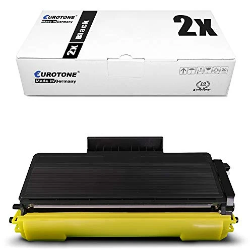 2x Eurotone toner voor Brother DR-3200 – Zwart – voor Brother DCP-8070 D, Brother DCP-8080 DN