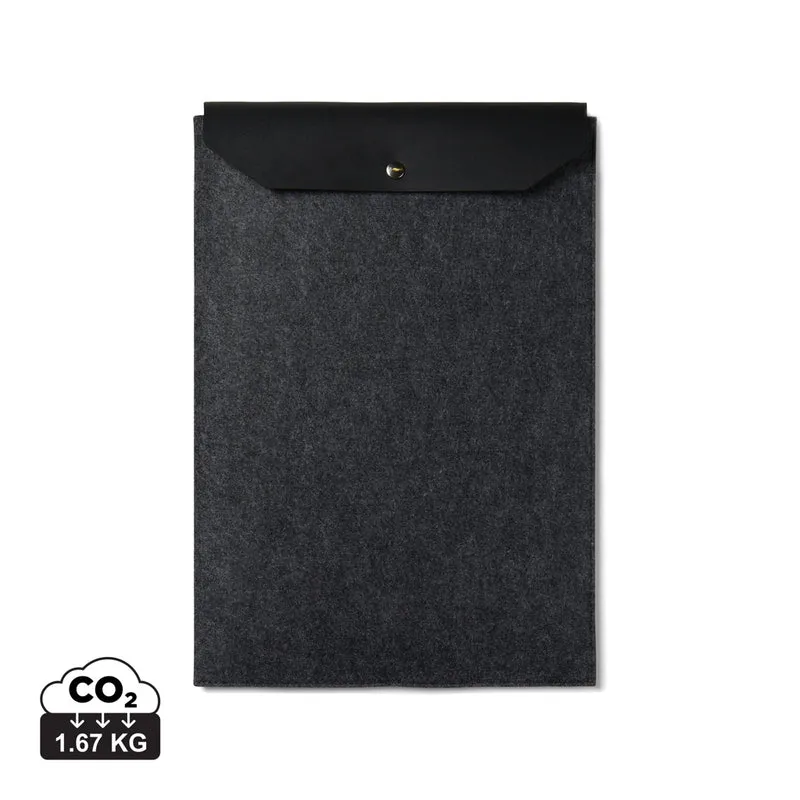 VINGA Albon 17" Laptop-Sleeve aus GRS recyceltem Filz