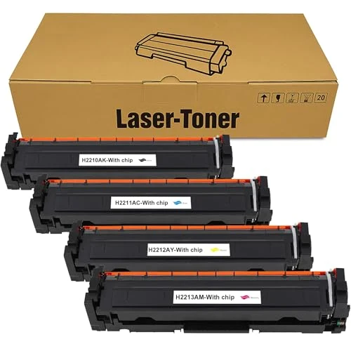 Eurotone compatible toner for HP W2210 – Black/Cyan/Magenta/Yellow – for HP Color LaserJet Pro MFP M 283 cdw, HP Color LaserJet Pro M 255 dw