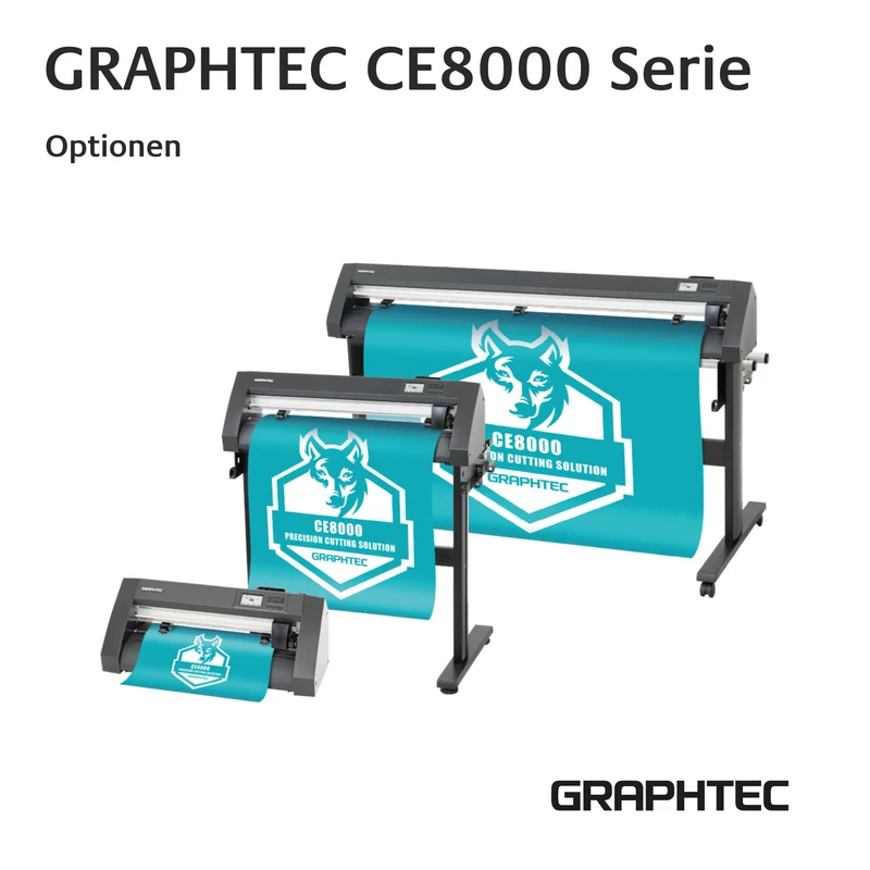 GRAPHTEC CE8000 Serie - Optionen
