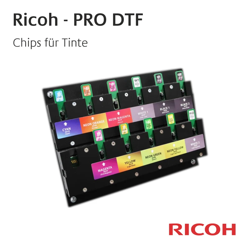 Ricoh PRO DTF - Chips für DTF Pro 10 Tinte