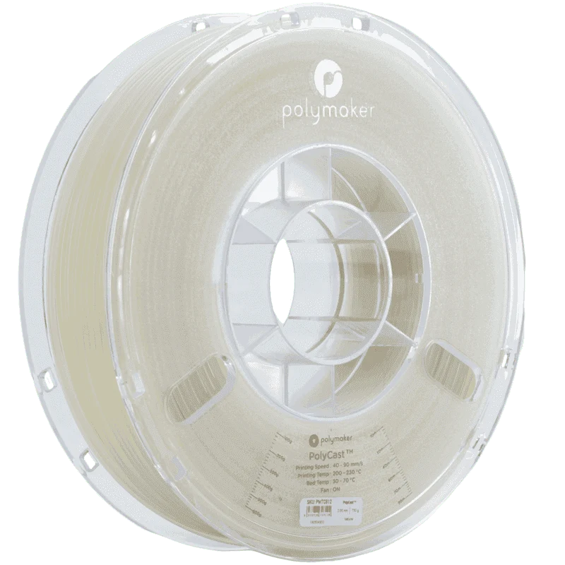 PolyMaker PolyCast™ Filament Natural