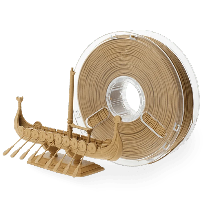 PolyMaker PolyWood™- 1,75mm - 600g - Filament mit Holzoptik