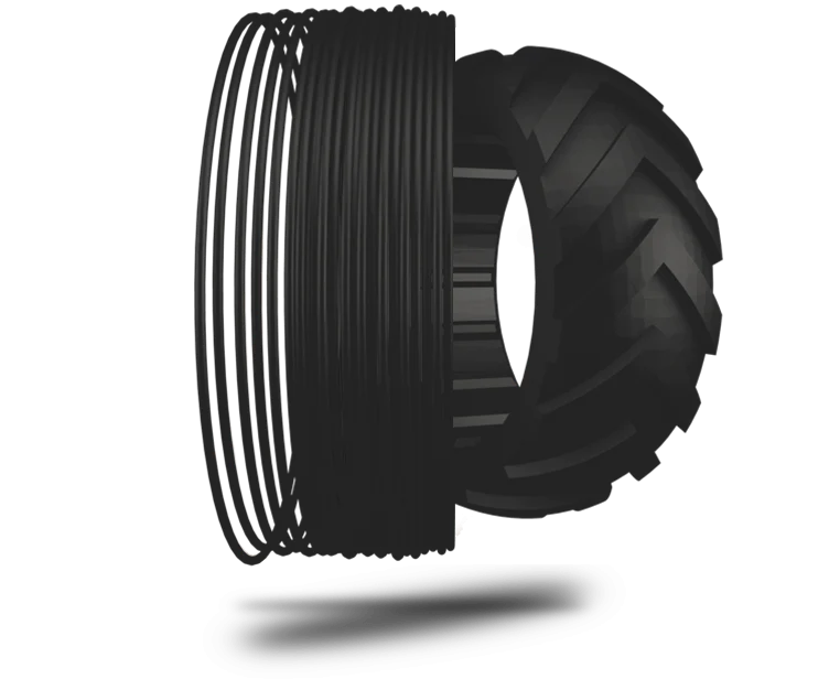 TreeD Flexmark 8 flexible TPU Filament 1,75mm 500g 80A