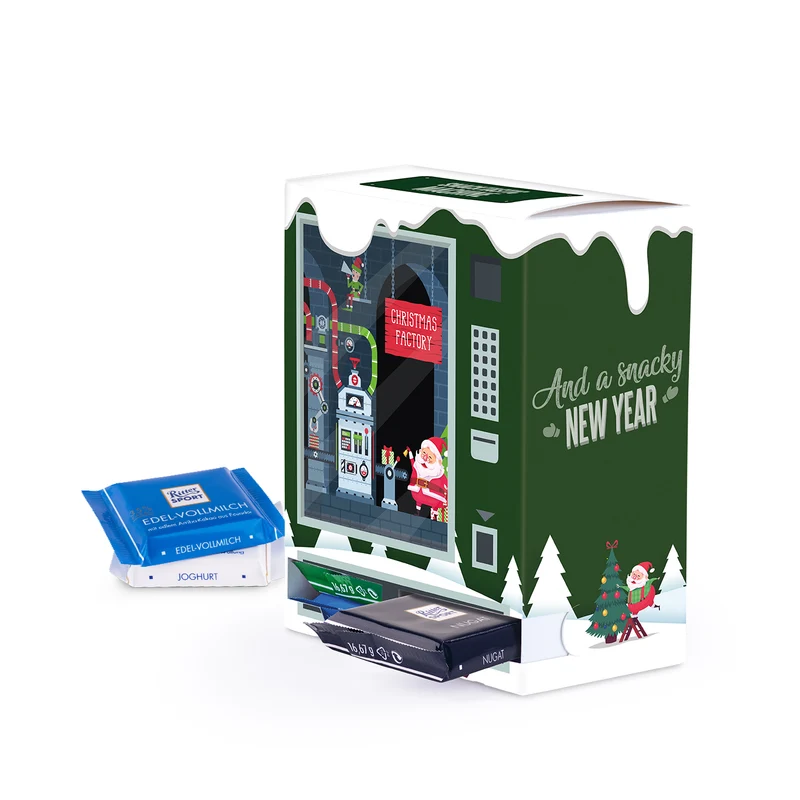 Schoko Adventskalender Automat Eco Midi