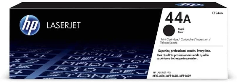 1x оригинальный тонер HP CF244A Black 44A