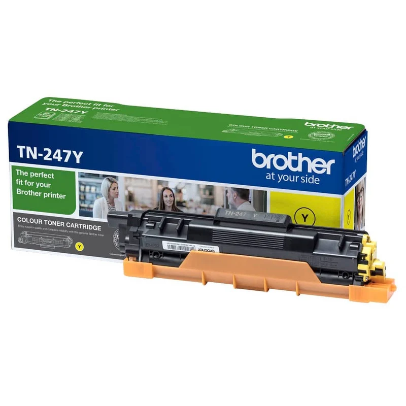 1x оригинальный тонер Brother TN-247Y желтый желтый