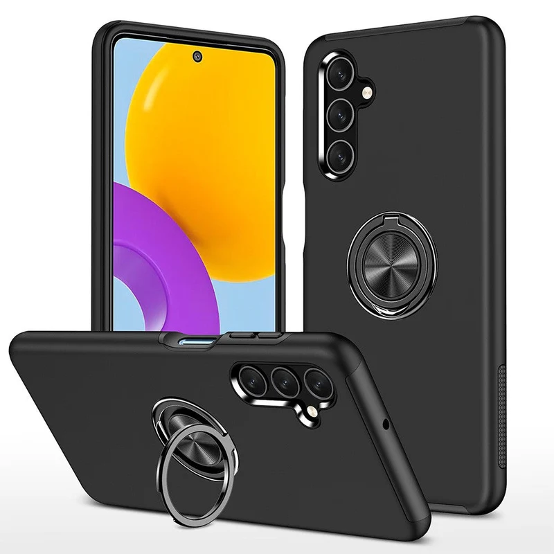 Redefine Magnetic Ring Holder Case for Samsung Galaxy A15 5G - Black