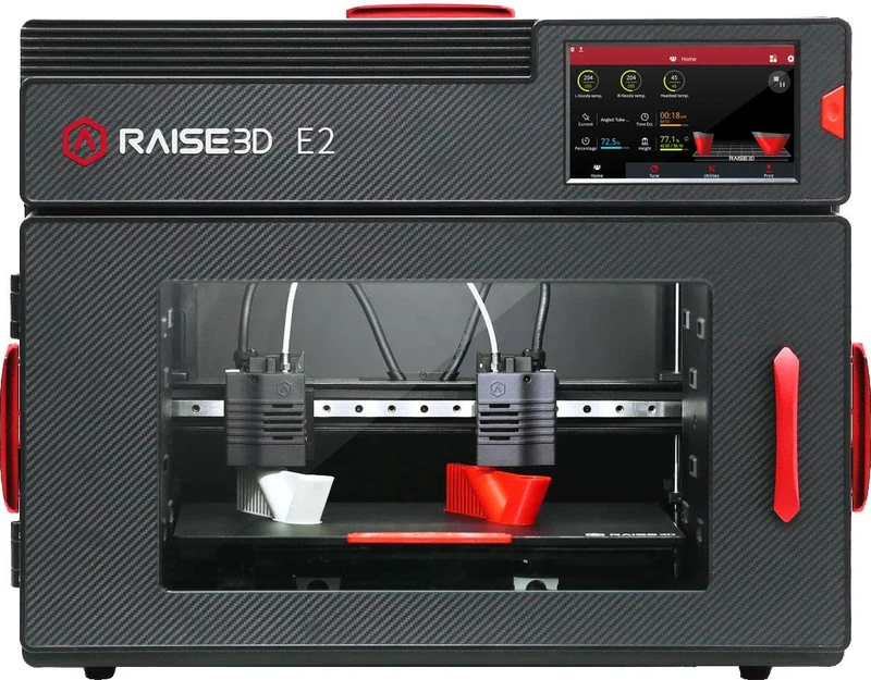Raise3D E2 Mehrzweck-3D-Drucker mit IDEX-Dual-Extruder