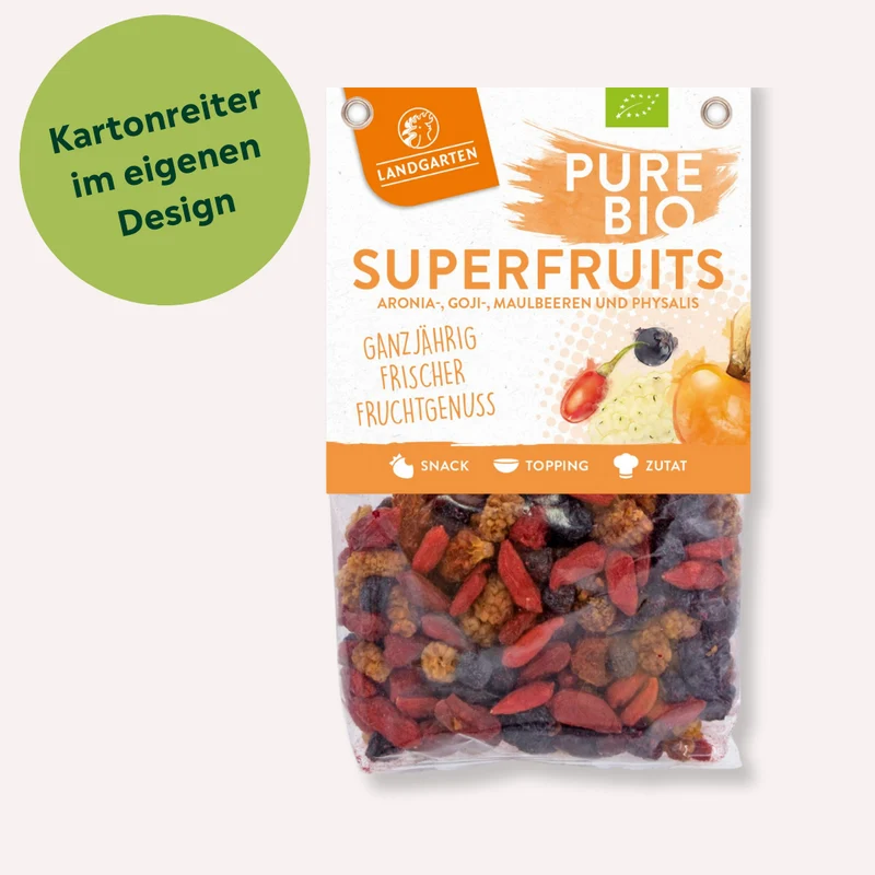 Getrocknete Bio Superfruits
