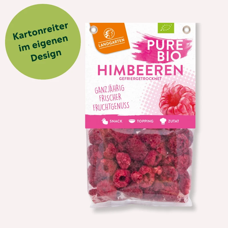 Getrocknete Bio Himbeeren