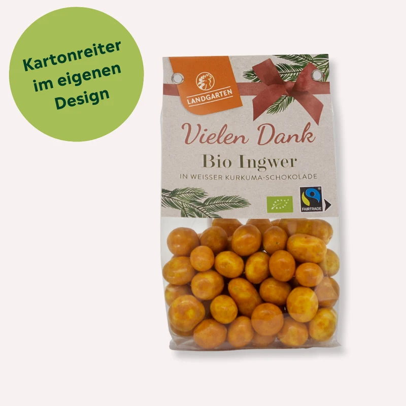 Bio Ingwer weißer Kurkumaschoko
