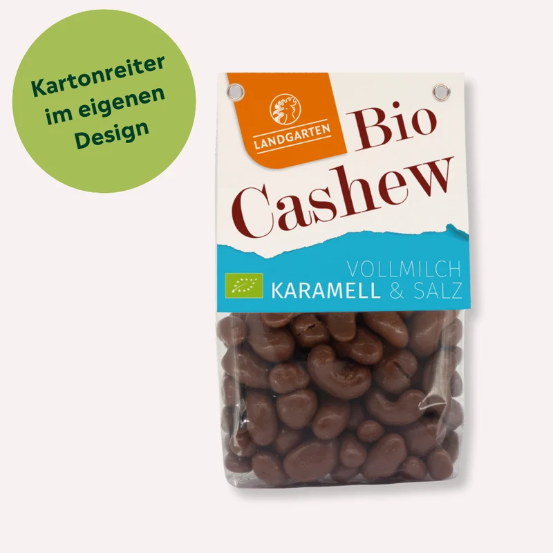 Bio geröstete Karamell-Cashews