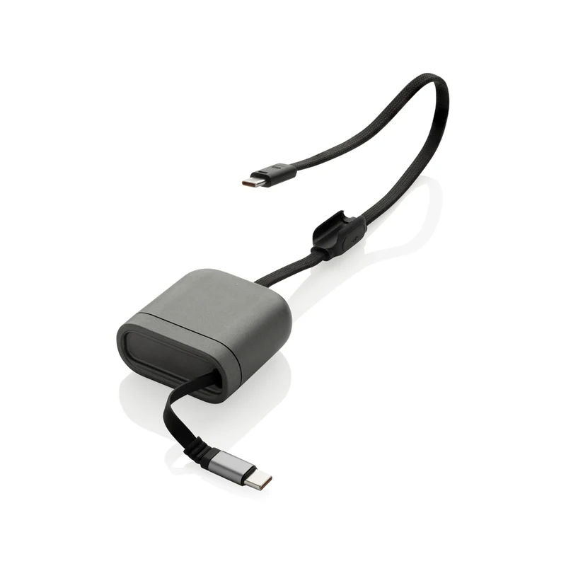 Spira RCS – recyceltes, einziehbares 100W-Schnellladekabel
