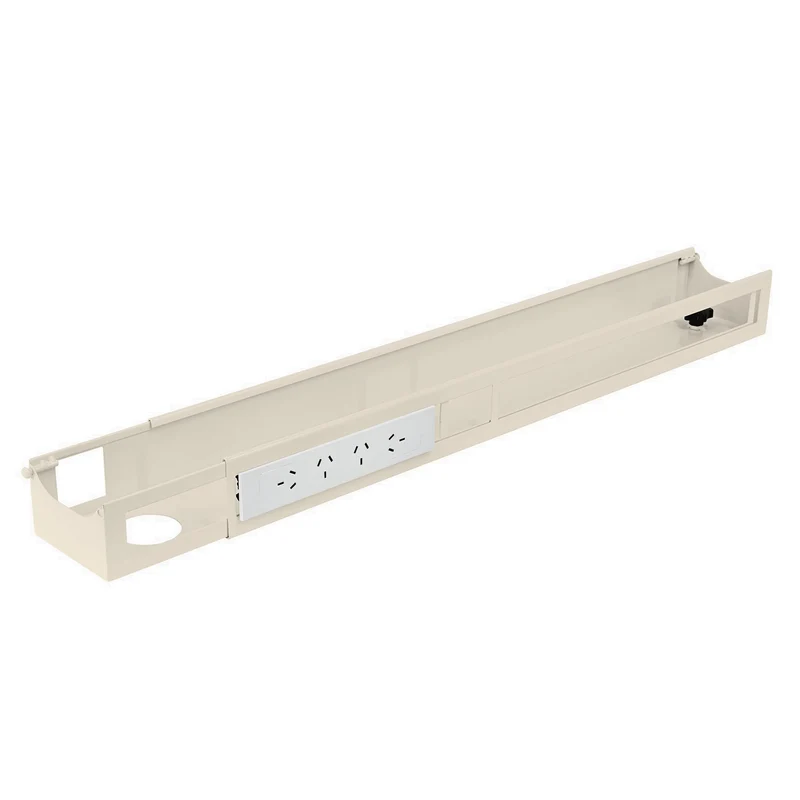 Quad Frame Channel + Mounting Bracket - Wheat / 4 Plugs