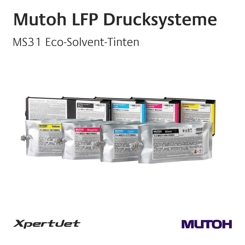 Mutoh - MS31 Eco-Solvent - Tinten