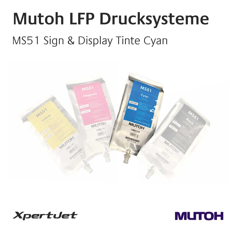 Mutoh - MS51 Sign & Display - Tinten