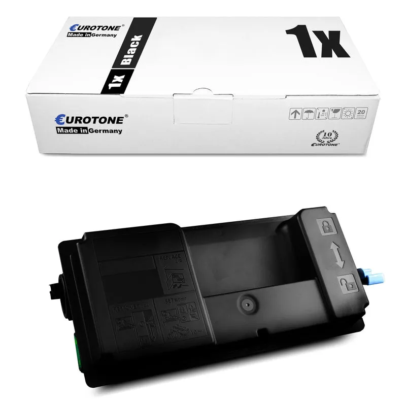 1x toner alternatif pour Triumph-Adler PK3012 noir 1T02T60UT0