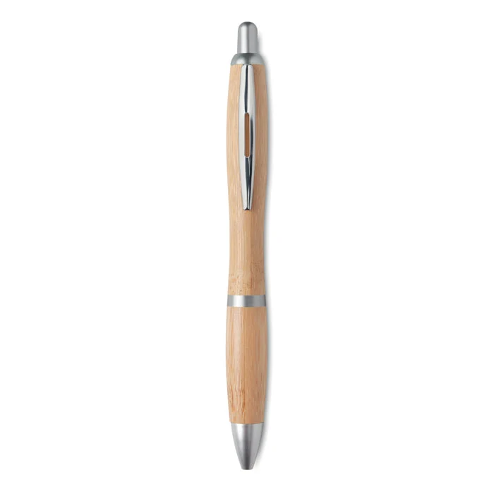 Rio Bamboo Druckkugelschreiber ABS/Bambus
