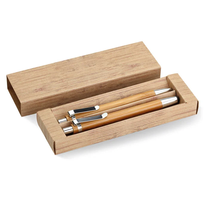 Bambooset Schreibset aus Bambus