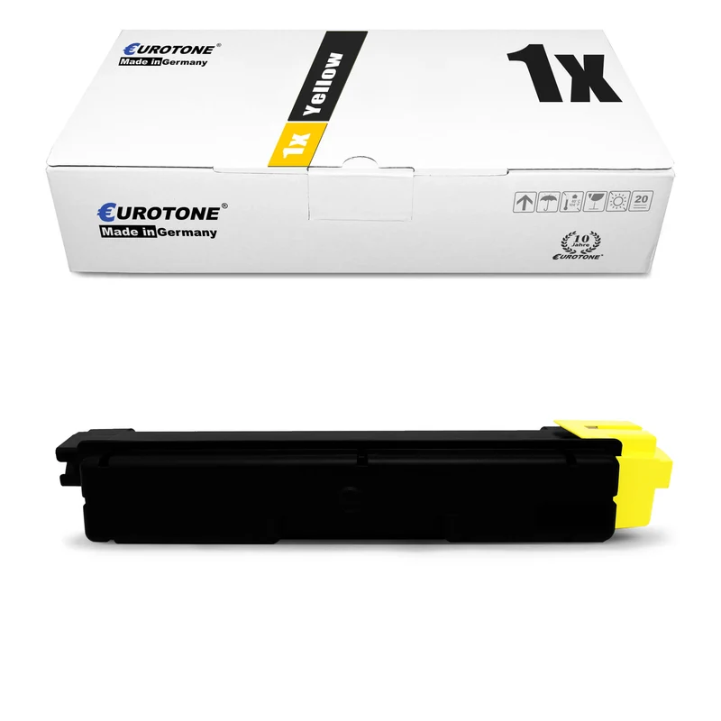 1x alternatieve toner voor Utax PK5017Y geel geel 1T02TVAUT0