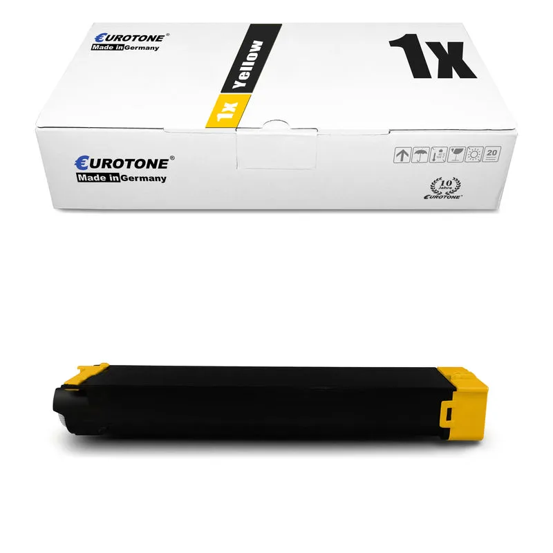 1x альтернативный тонер для Sharp MXC-38 GTY желтый