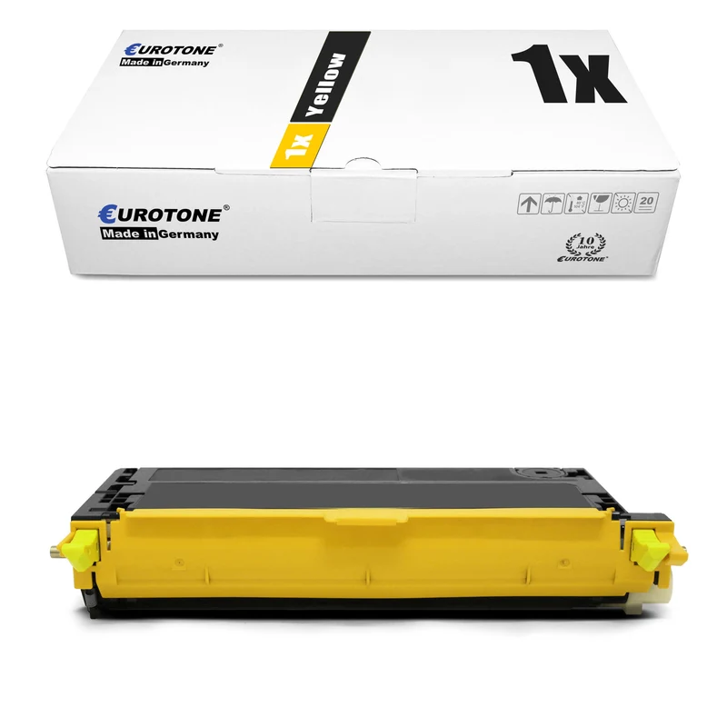 1x alternatieve toner voor Epson C13S051124 geel