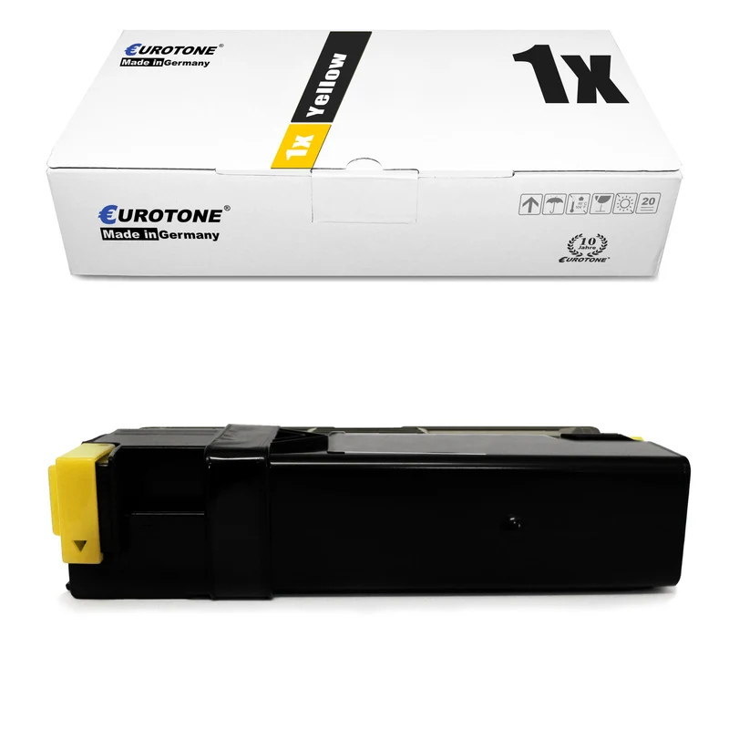 1x alternatieve toner voor Epson C13S050627 geel