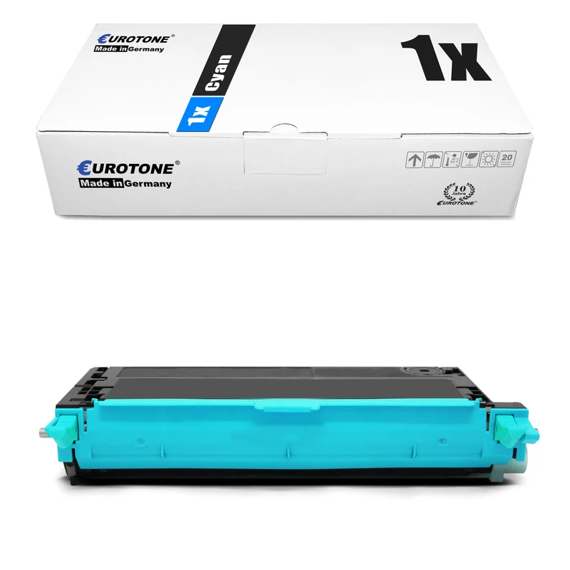 1x toner alternativo per Epson C13S051160 ciano