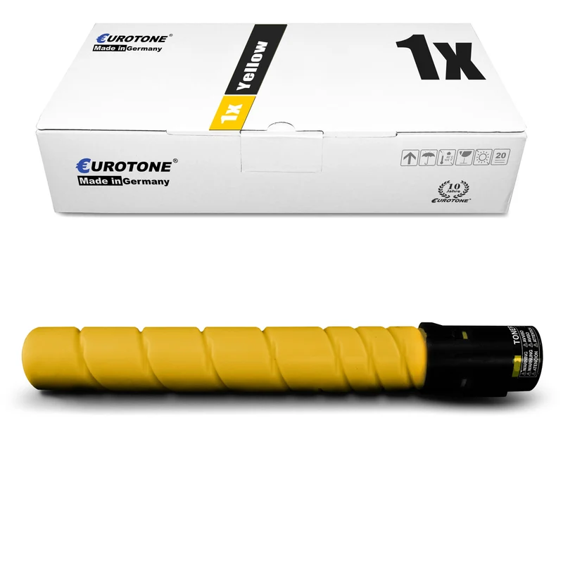 1x alternatieve toner voor Konica Minolta TN-319Y A11G250 geel