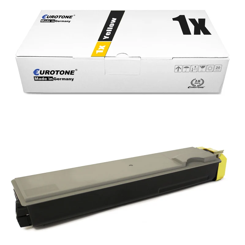 1x alternative toner for Kyocera 1T02F3AEU0 TK-510Y yellow