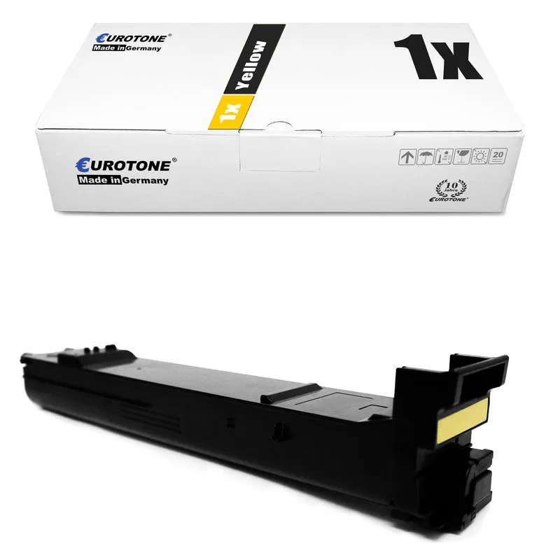 1x alternatieve toner voor Konica Minolta A0DK253 TN318Y geel