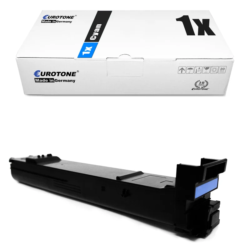 1x alternatieve toner voor Konica Minolta A06V454 TN313C cyaan