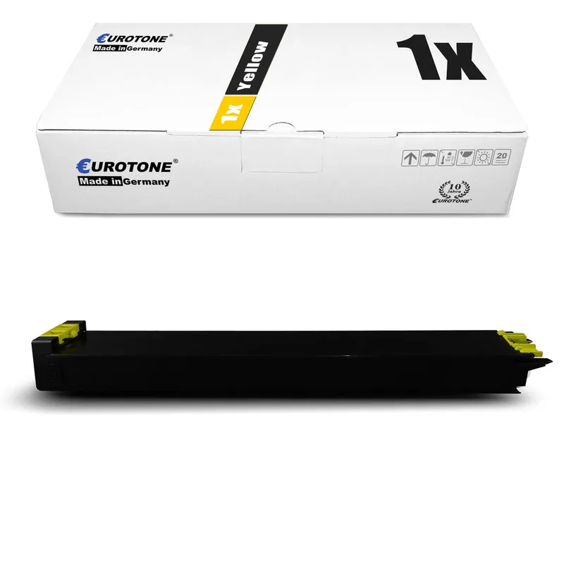 1x альтернативный тонер для Sharp MX-61GTYA желтый