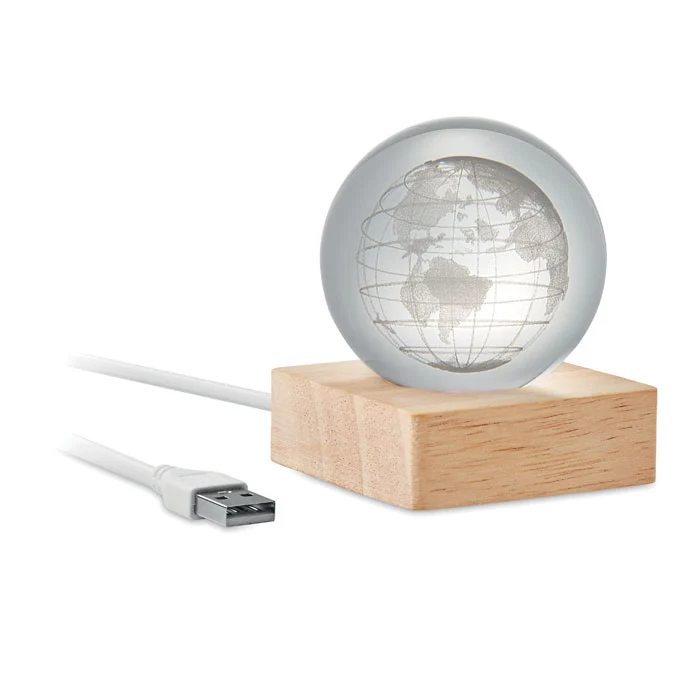 Globe Light LED Glaskugel Globus