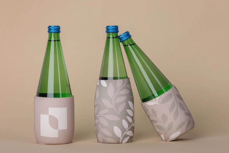 Flaschenhülle aus Neopren