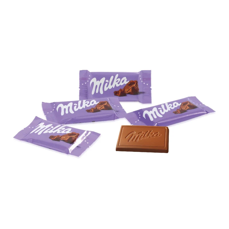 Tisch-Adventskalender mit Milka Schokolade