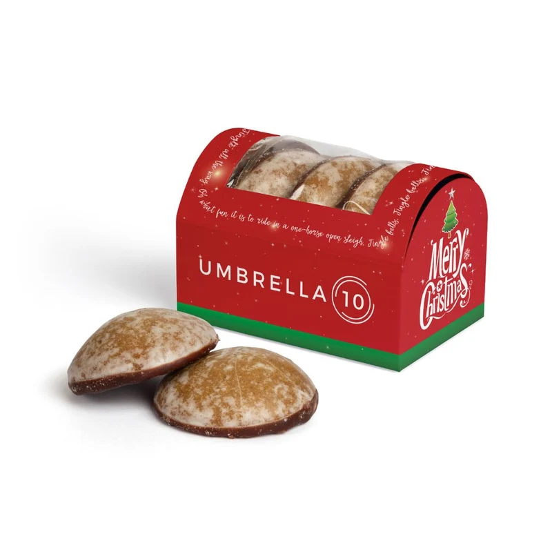 Mini Lebkuchen in Werbetruhe