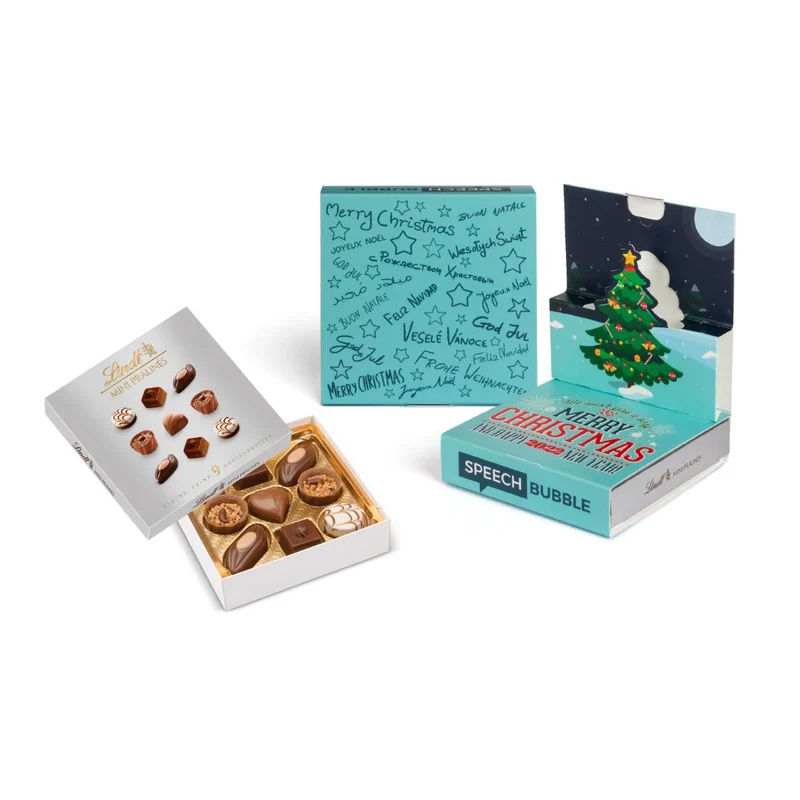 Lindt Mini Pralinés in Christmas Popup