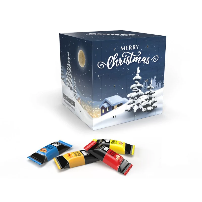 Lindt HELLO Mini Adventskalender Würfel Eco